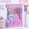 Transparent Colored File Bag A4 Zipper Handbag Gifts Test Paper Storage Bags