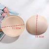 6pcs New Soft Spong Bra Pads Bikini Chest Cup Push Up Insert Foam Pads for Women Swimsuit Padding Removeable Enhancer Bra Pads