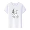 Fashion Cartoon Goofy Goof Clothes Oversized T-shirt Summer White Tees 90S Tops Harajuku Blouses Tshirt Unisex