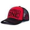 Hot Sale Unisex Baseball Cap Classic ONE Letter Pattern Mesh Cap Men And Women Breathable Streetwear Summer Trucker Hat