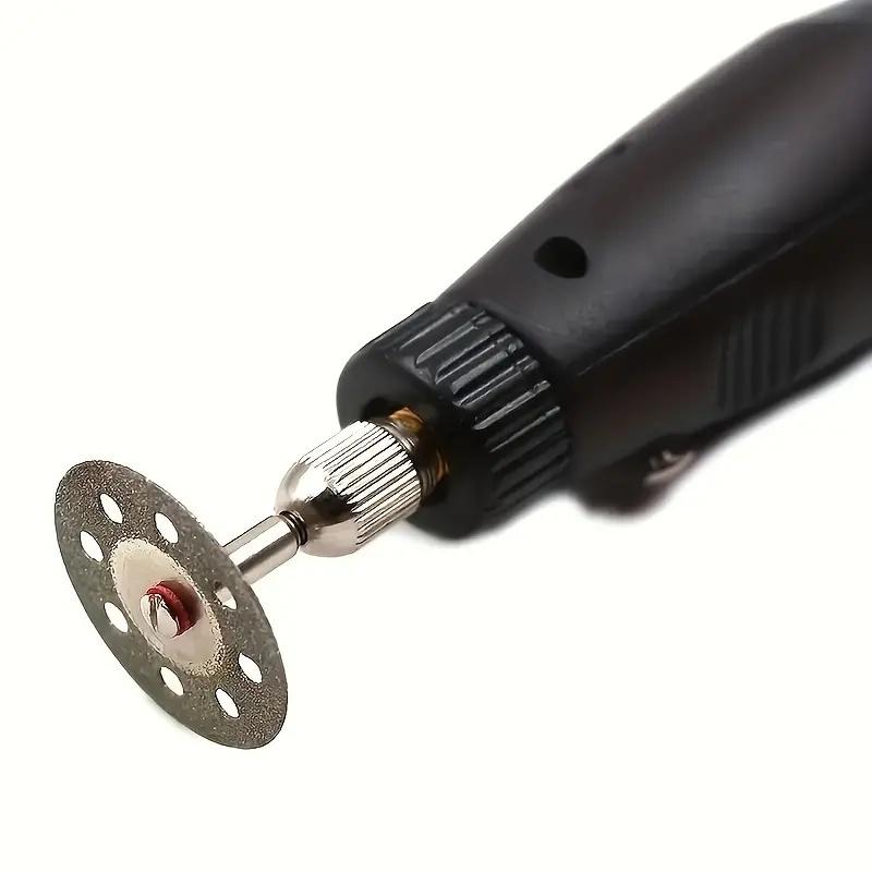 5pcs Shank Accessory For Rotary Tool 1/8 Shank Mandrel For Disc Cut Polish 2.35/3/3.175mm Shank Drill Attachment