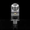 1pc H4 LED Projector Headlight Motorcycle 25W 50000LM Lens with Fan Cooling Automobile Hi Lo Beam Bulb For Haojue USR125