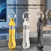 240W 40Gbps Type C Cable with Keychain PD3.1 5A 8K@60Hz USB-C to USB Adapter High-Speed Data Sync And Fast Charging Cable