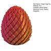 Twist Fidget Dragon Egg Figurine 3D Printed Spiral Dragon Egg Toy Rotating Fidget Puzzle Toy for Stress Relief Easter Basket Stuffers