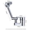 Larsd LD5611 Dual-Hole Hot & Cold Robotic Arm Basin Faucet
