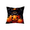 Kitten Halloween Pillowcase Short Plush Printed Sofa Bed Decorative Pillowcase Nordic Style