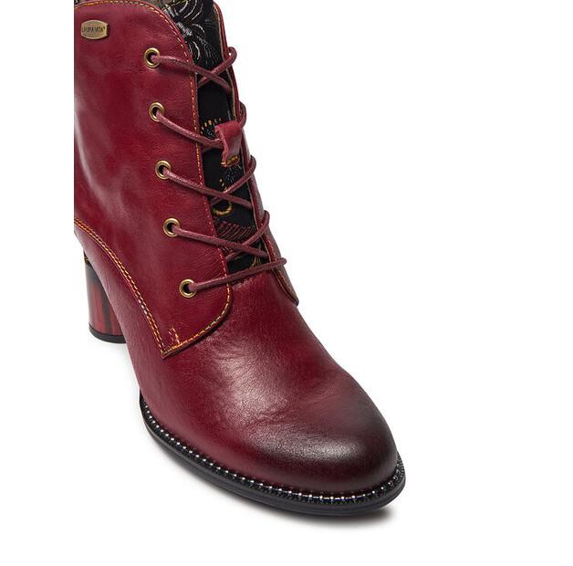 Ботильоны Laura Vita Gucstoo 41 бордового цвета