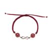 Natural Strawberry Crystal Hand Woven Friendship Bracelet Sweet Jewelry For Women Girls