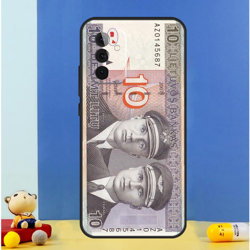 

Lithuania Litas Money Case For Samsung Galaxy A34 A14 A24 A15 A25 A12 A22 A32 A52 A51 A71 A13 A33 A53 A54 Cover Samsung A14