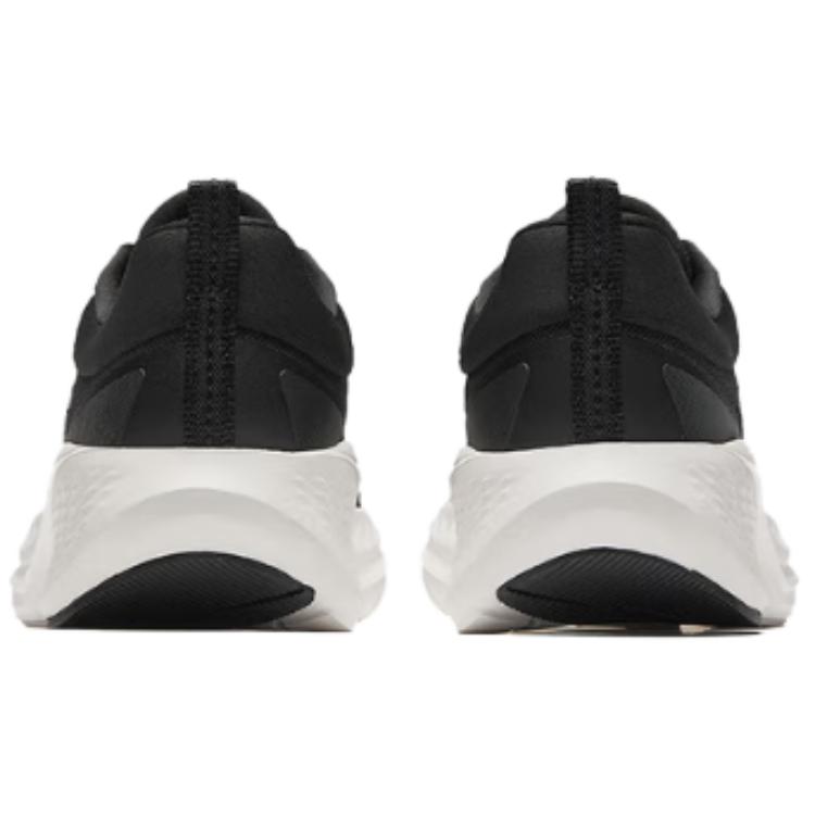 Anta Cloud Path Simple Comfortable Shock Absorption Non-Slip Waterproof Low-Top Casual Running Shoes Women Sneaker Black 122545519-2