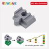 New All Kinds of Wooden Train Tracks Connectors Accessories Plastic Track Parts Fit for All Brands Wood Tracks Toys For Kids