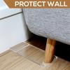 Parador de Sofá e Cama Transparente 1/2 Peças Espaçador de Parede Universal Ajustável Para Móveis Impede o Deslizamento e Protege as Paredes Seguro Contra Fogo