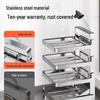 Foldable Multi-layer Stainless Steel Kitchen Prep Rack