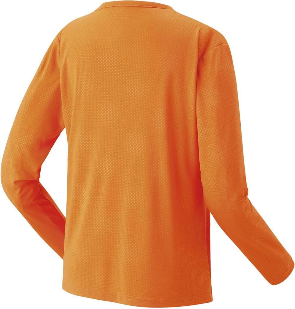 Yonex Long Sleeve Fine Orange Women's T-Shirt, (428)