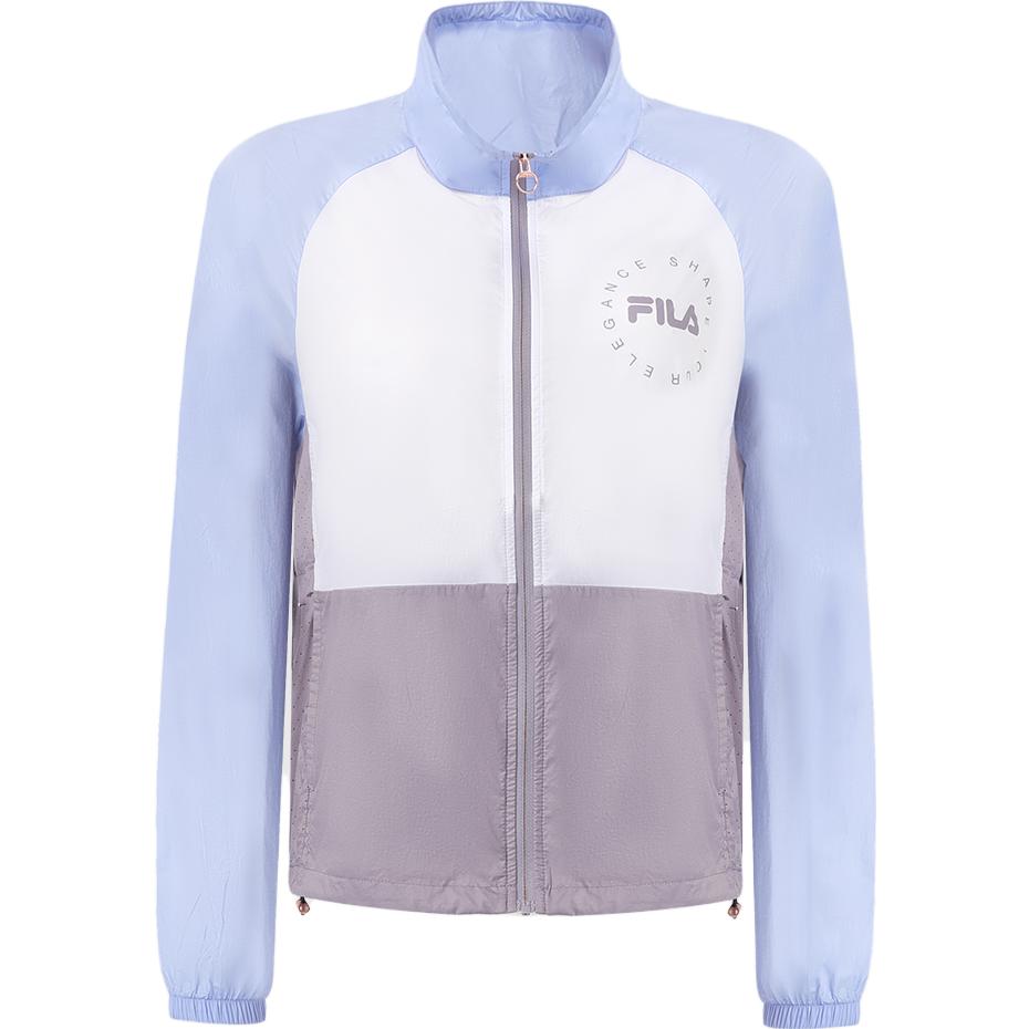 FILA 23 New Summer Retro Casual Woven Jacket Women Jacket Light-Blue A11W331701F-LB