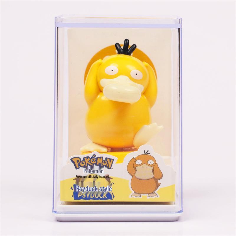 Genuine Pokémon Stamp Figurine Blind Box: Pikachu, Slowpoke, Psyduck Gift