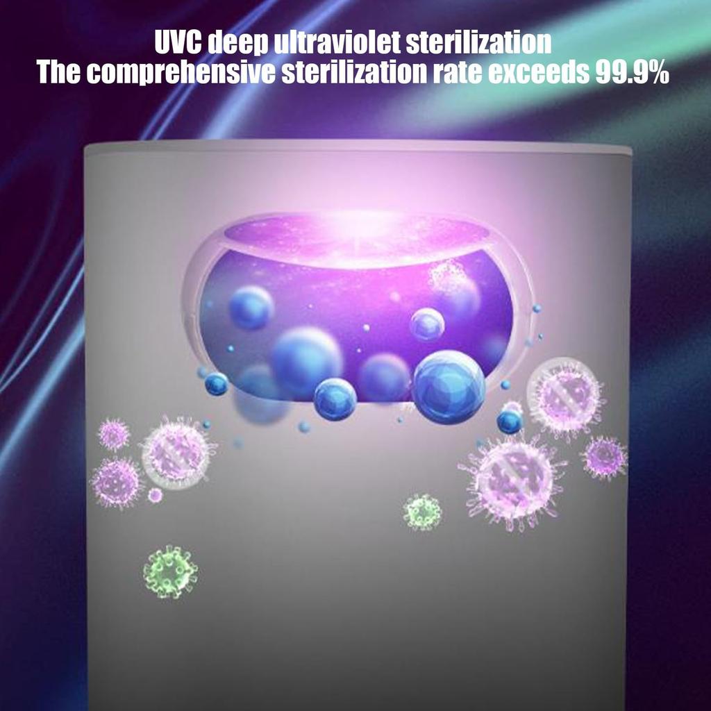 A1r Purifiers For Desktop, USB Portable Purple Light Purifier Filter A1r Purifiers