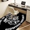 Sons of Anarchy MC Redwood Original T-ShirtOffice Mat Perfect for Home Decor Office Desk Chair Rugs Chair Carpet for Office Polyester Chair