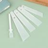 Hot Sale 5 PCS 15/30/40mm Leather Scraper Gumming Board DIY Handmade Leather Tools PP Practical Gluing Leather Accessories