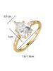 S925 Silver Droplet 7*10mm 2CT Moissanite Ring, A Fine Jewelry Piece, Fashionable and Exquisite, Suitable for Gifting