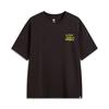 Li Ning T Shirt Men's Dark Chocolate Umber AHSV023-2