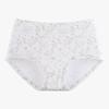 Plus Size Ladies Spring and Summer Floral Print Soft Breathable Comfortable Waist Triangle Briefs