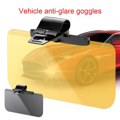 Polarized Sunshade Plate Anti-Dazzle Clear View Visor Rotatable Polarized Clear Vision Sun Visor Blocker Car Anti-Glare Sunshade