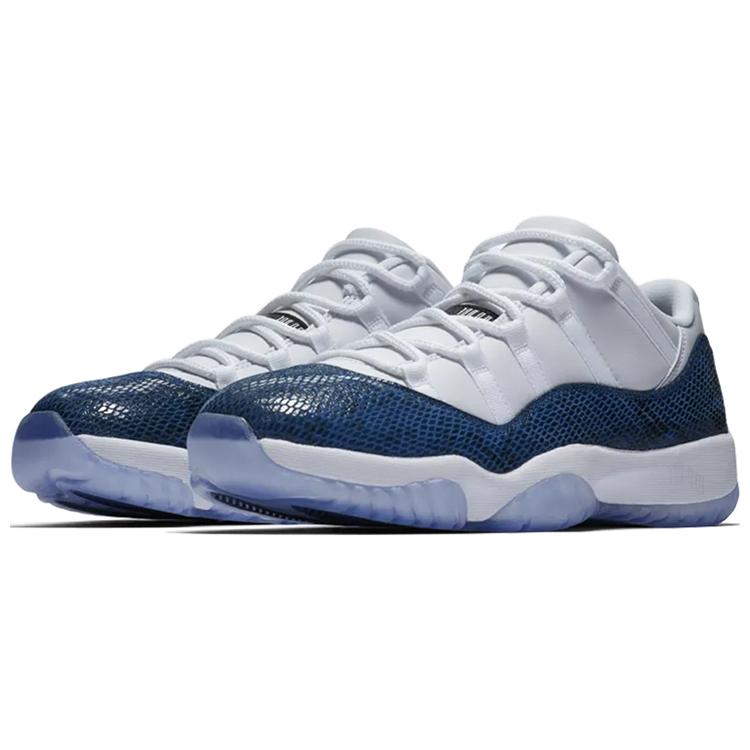 Air Jordan 11 Retro Low Pelle di Serpente Blu 2019 CD6846-102