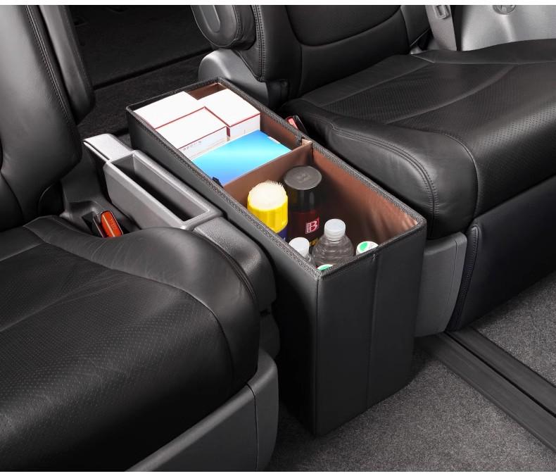 Toyota Sienna Middle Row Foldable Seat Organizer & Storage Box