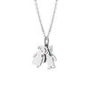 Collana con Ciondolo Personalizzato Ragazzo Ragazza Per Donne Acciaio Inossidabile Charms Personalizzati Gioielli Regalo