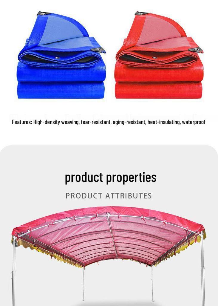 Rural Outdoor Banquet Tent: Sunshade & Rainproof Parking Shelter