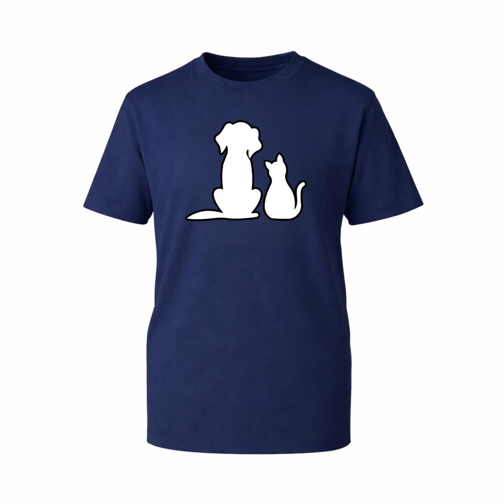 Cute Pet Graphic TShirt Dog And Cat Lover Unisex 100 Cotton Retro Gift TTop S