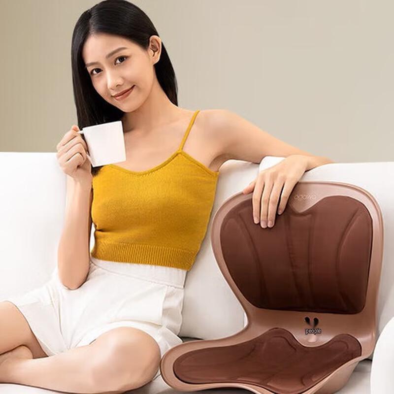 OGAWA LINE FRIENDS Heated Lumbar Massage Cushion