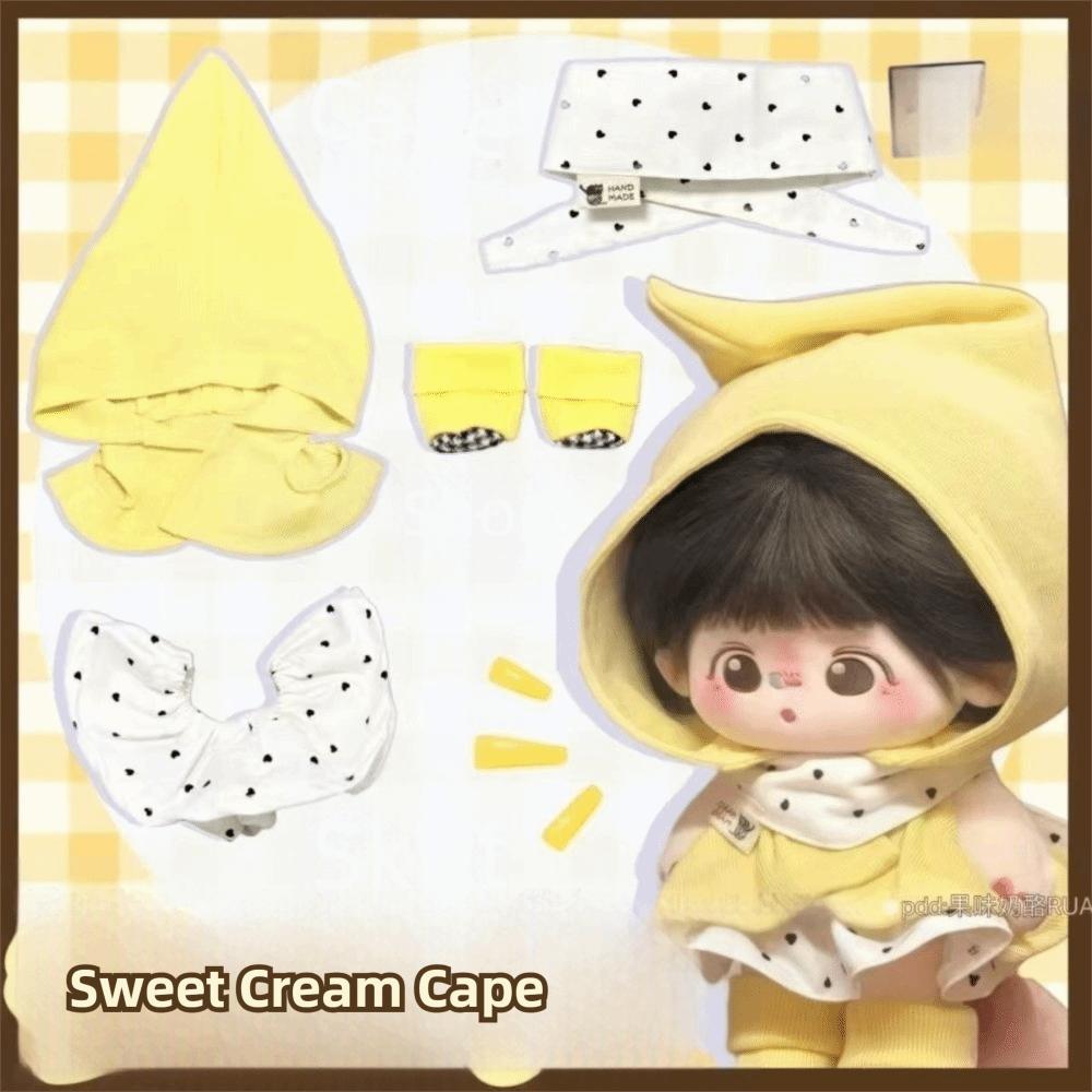 Cute Cape Skirt Set DIY Top Overalls Set High Quality Children's Toys  Brithday Gift