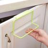 1Pc Plastic Hanging Holder Towel Rack Multifunction Cupboard Cabinet Door Back  Organizer Kitchen Kitchen Accessories