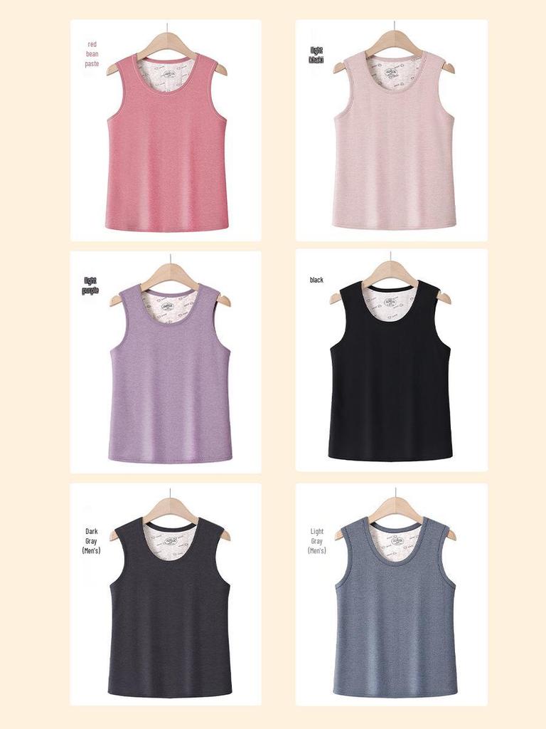 Women's Wool Vest for Autumn/Winter: Plus Velvet, Thickened Gilet, Inner Base Layer, Shawl for Middle-aged/Elderly.