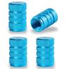 Aluminum Alloy Tire Valve Stem Caps 4 Pcs Universal Stem Covers for Cars Motorcycles and Bikes Auto Tire Accessoires Valve Stems 1