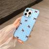 Etui z Kropkami Serce Kokardka Dla Honor 400 Lite Pro 90 Lite 5G X9D X7B X9B Magic 6 Lite Matowe 2 w 1 Galaretkowe Pokrowiec