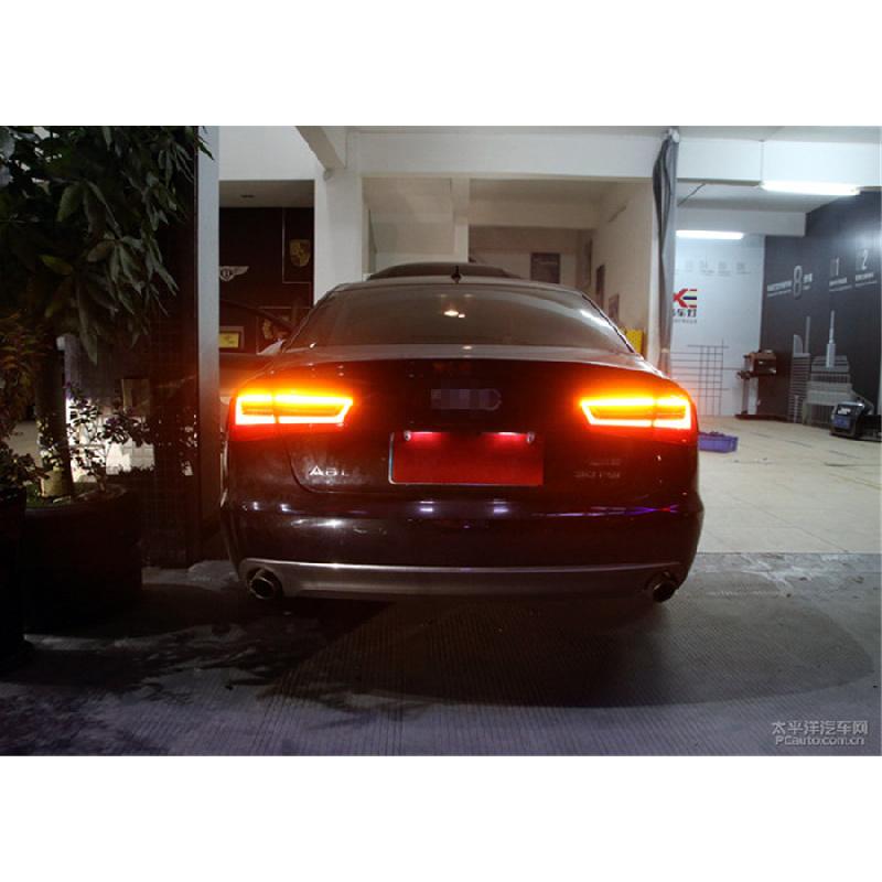 2Pcs 60Cm Error Free Dual Color Drl Headlight Eyebrow Turn Signal Strip Light