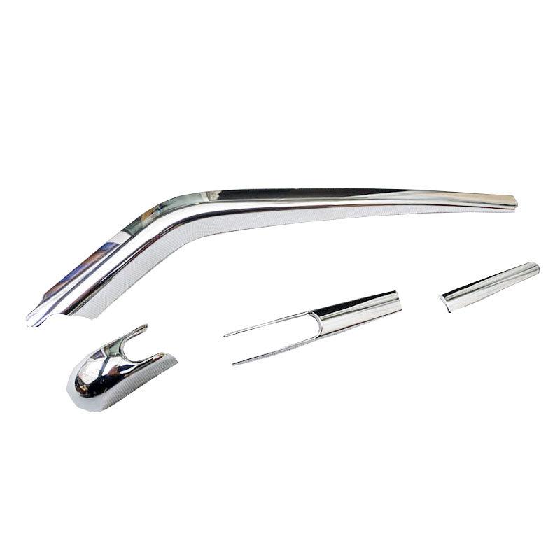 

Abs Chrome Rear Wiper Cover Decoration Strip for Nissan Nv200 Evalia 2010 2018 Car Styling Stickers Auto Accessories 4 Pcs