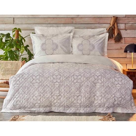 

Karaca Home Anemon Plum Single Person Complete Set