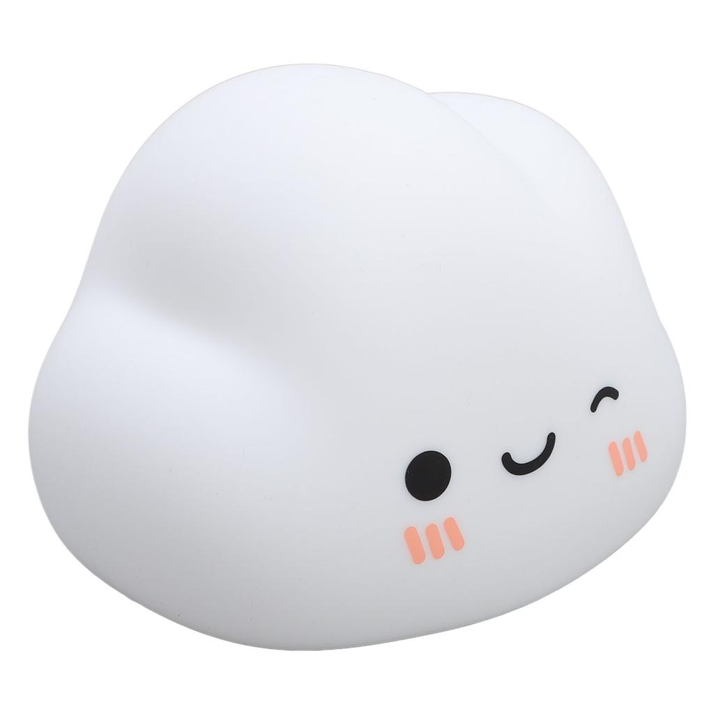 Pat Night Light USB Rechargeable 5 Brightness Levels Timer Silicone Ambient Light LED Colorful