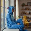 Piżama Onesie Kigurumi Kostium Przebranie Lilo & Stitch Xxl: 185 - 195Cm