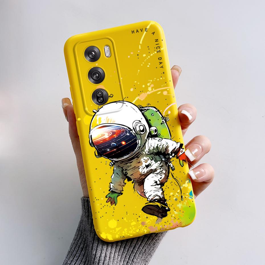 For Oppo Reno12 Pro 5G Case CPH2629 Cute Rabbit Panda Soft Silicone Back Protector Cover For OPPO Reno 12 Pro 5G 2024 Phone Case