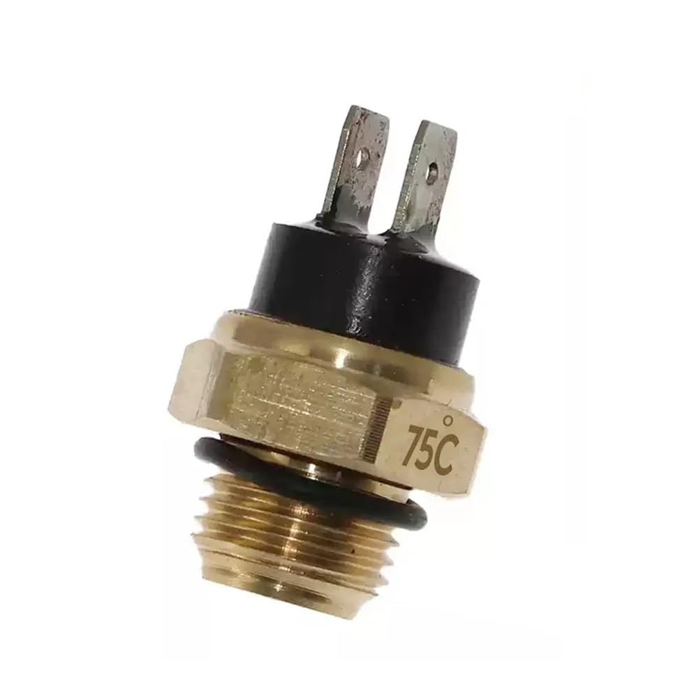 Díl Pasuje na Motocykl M16 65/75/80/85/90/95° Teplotní Senzor Měděný Chladič Chladicí Ventilátor Teplotní Termostat Spínač Senzor (75)