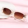 Trendy 2026 European & American Large Frame Sunglasses - Spicy Girl Small Frame, Versatile for Photos & Street Style.