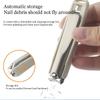 Nail clippers five-piece set, seven-piece set, nail clippers, ear picks, small scissors and other nail trimming tools