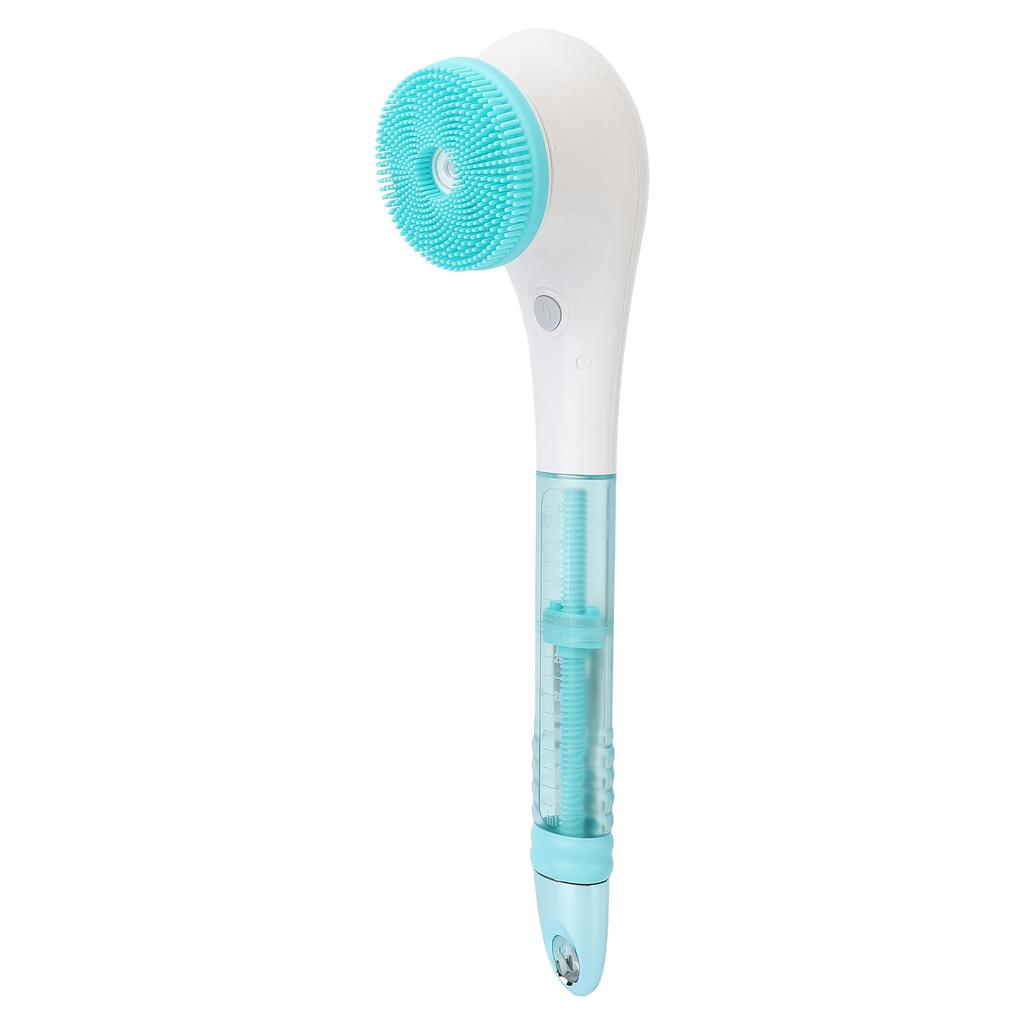 Electric Body Scrubber Brush Skin Friendly Waterproof Long Handle Soft Bristles Detachable Electric