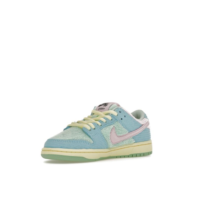 Verdy X Nike Dunk Low SB PS Visty Kids Sneakers Blue Blue-Gaze Light-Arctic-Pink FZ7195-400
