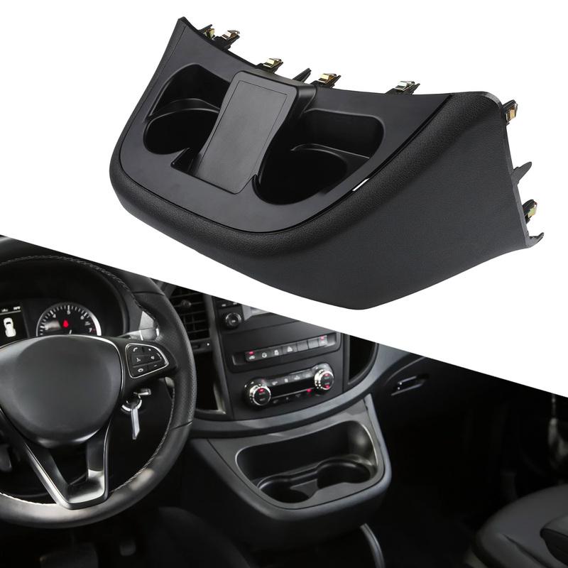 Car Central Control Water Cup Holder Panel Storage Box A44768008319051 For Mercedes Vito For Metris W447 2016-2023 Interior Part